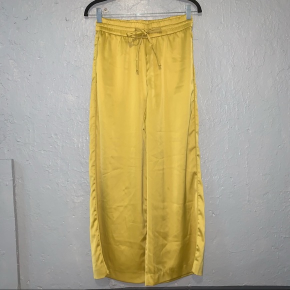 Zara Pants - Zara Yellow Wide Legs Pants
